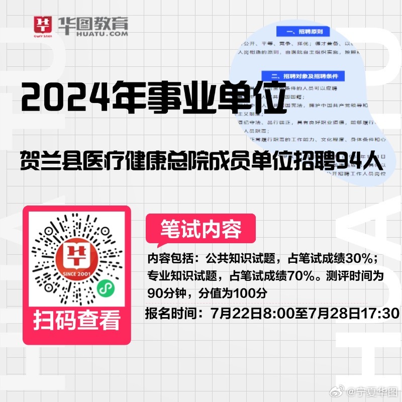 灵武最新招聘信息汇总