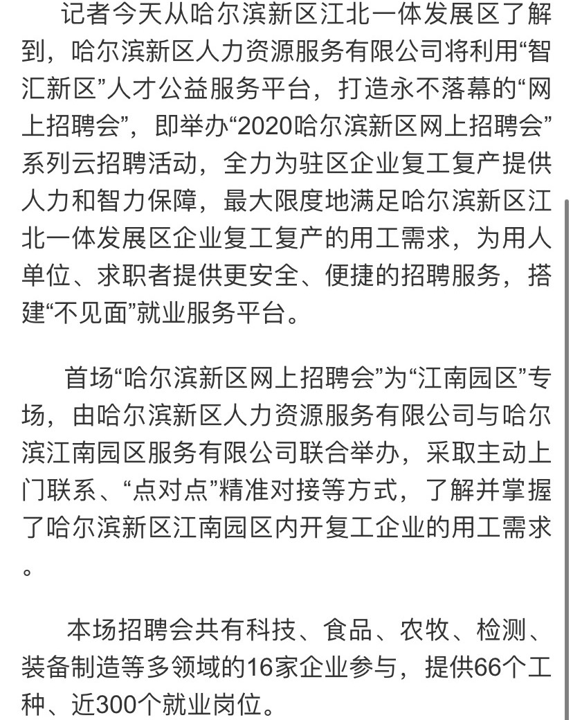 哈市招聘网最新招聘动态深度解析与解读